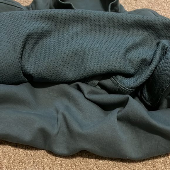 Old Navy jade shadow teal green quarter zip sweatshirt size large - Picture 7 of 8